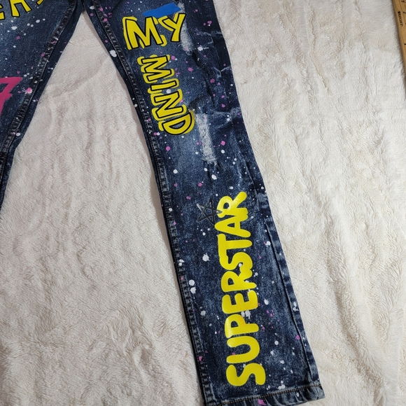 Evolution in Design Girls Blue Jeans Stretch Size 16 Girl Regular Length - Picture 8 of 9